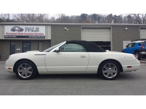 2003 ford thunderbird deluxe automatic 2-door convertible