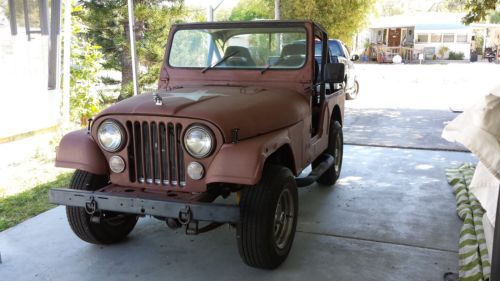 Jeep cj-7 1980..4x4  with 302 eng. c-6 trans