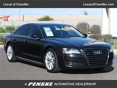 4dr sdn low miles sedan automatic gasoline 4.2l phantom blk nav prem pkg