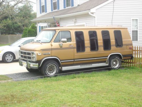 Gmc diesel conversion van for sale #2