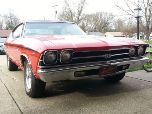 1969 chevelle ss 396 low miles build sheet posi nice driver low reserve