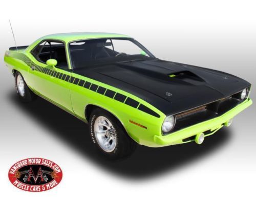 1973 plymouth cuda aar tribute 440 4 speed sublime wow