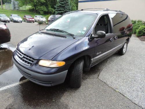 99 plymouth grand voyager se super clean abs roof rack captain chairs no reserve