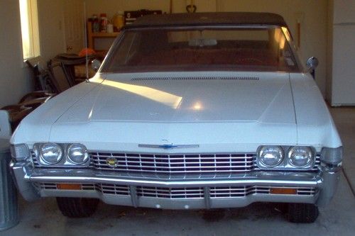 1968 impala convertible 1 owner 327 powerglide 40,608 original miles!