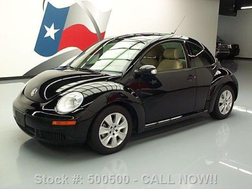 2009 volkswagen beetle 5spd sunroof htd seats 41k miles texas direct auto