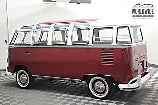 1962 vw 23 window microbus! stunning restoration! the holy grail of vw! must see