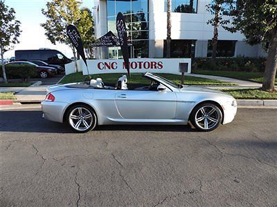 2008 bmw m6 convertible low miles v10 m power smg