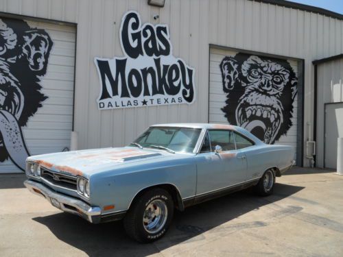 1969 plymouth gtx,rare 1 owner original unmolested offered by gas monkey garage