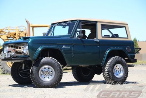 1967 bronco with 5.0 efi, automatic overdrive transmission &amp; 4&#034; suspension lift