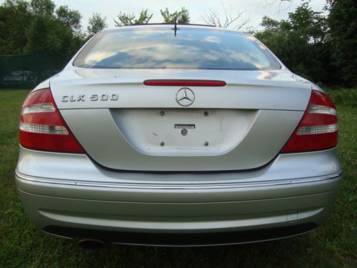 Mercedes clk500 salvage rebuildable repairable wrecked project damaged fixer