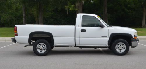 2001 chevrolet silverado 2500 regular cab 6.0l gas low miles