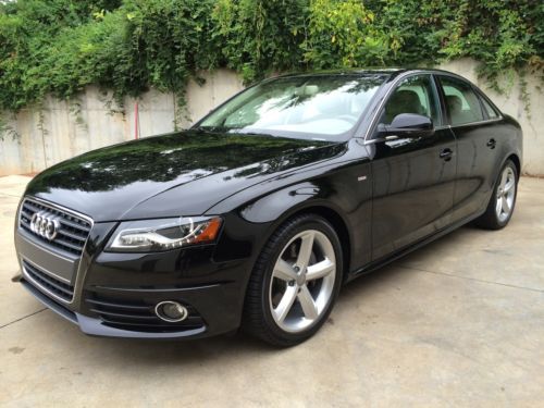 2012 audi a4 2.0t quattro premium plus | s-line | sport package