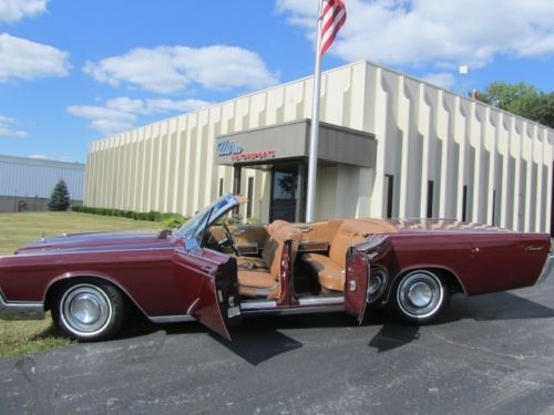 1967 lincoln continental convertible-  new reserve