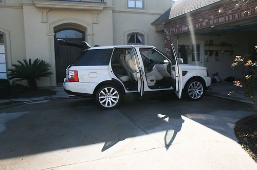 Sell Used 2006 Range Rover Sport Supercharged Rare White