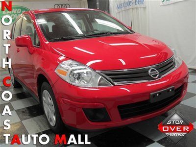 2012(12)versa s hatch only 8k fact w-ty red/black cd cruise abs save huge!!!
