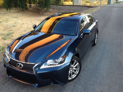 2013 lexus gs 350, only 2k mi, navigation, heated &amp; cooled seats!
