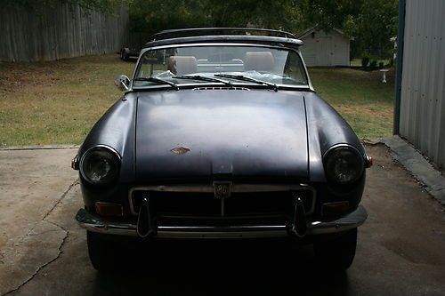 74 mgb / last yr. of the chrome bumper mgbs.