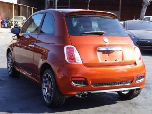 2012 fiat 500 sport damaged salvage wrecked crashed fixer project repairable