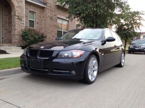 2007 bmw 335i sport package sedan 4-door 3.0l n54 six speed manual 6mt