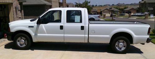 2007 ford f250 3/4 ton crew cab xl 2wd 8&#039; bed