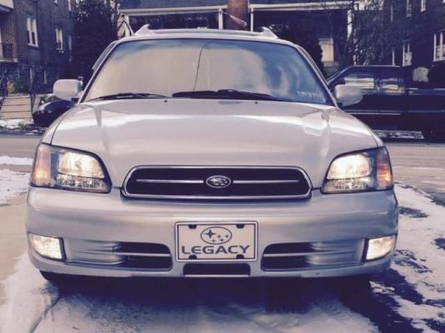 2002 subaru legacy silver