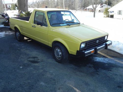 1980 rabbit diesel pickup.from fla.body great shape.daily driver.50 mpg