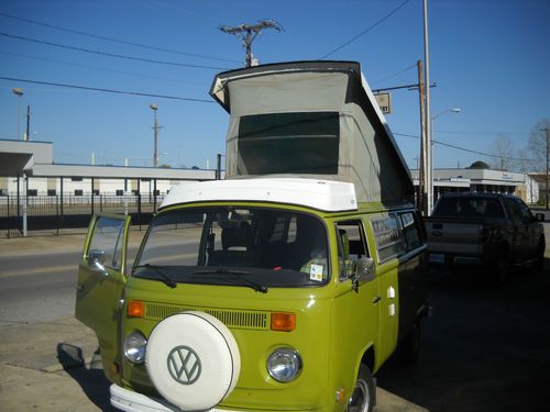 1976 volkswagen vanagon deluxe campmobile type 2