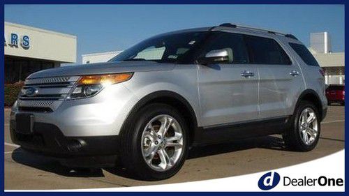 Explorer limited, 3k miles, sony mytouch, 3rd row, 2.95% apr financing!