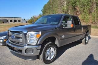 2012 ford f250 xlt crew cab diesel 41k warranty great shape in and out