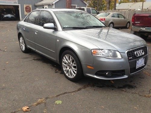 08 audi a4 2.0t quattro s line awd paddle shifter mint loaded no reserve sport