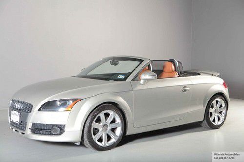 2008 audi tt convertible baseball leather pwr windscreen heatseats ipod 18wheel