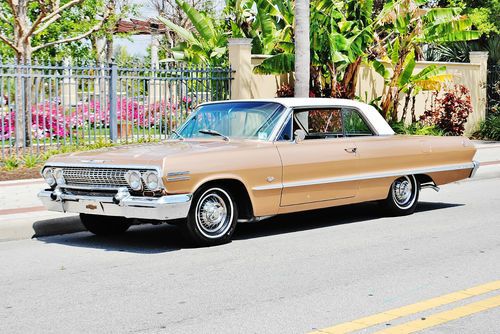 Absolutly loaded very rare options1963 chevrolet impala ss this car is pristine