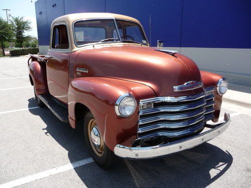 1950 chevy 3100 classic half ton pickup, very clean original