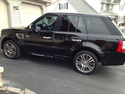 2009 land rover range rover sport supercharged limited edition hst model