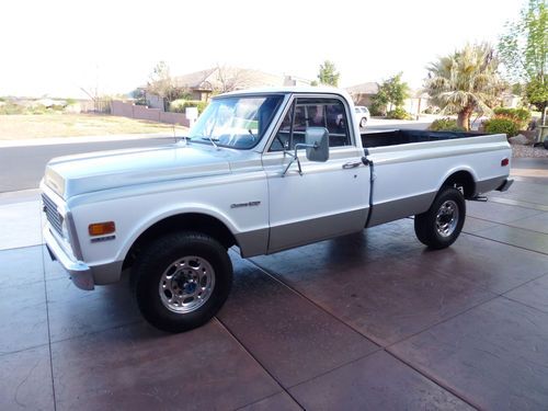 1972 chevrolet c-20 pickup 4x4 396 engine