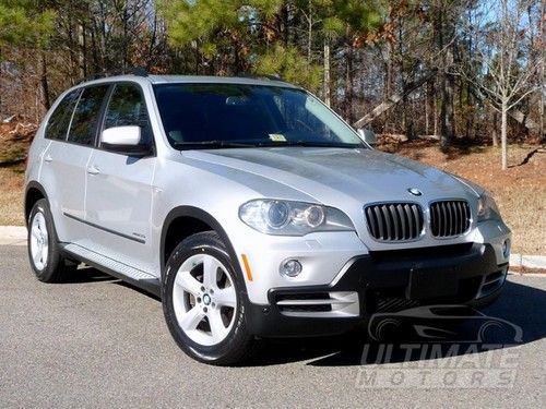 2009 bmw x5-3.0i--navigation--3rd row seats-pano roof-1 owner-clean carfax