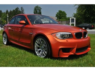 1m 6 speed manual shift 12k spotless miles valencia orange  call us 518-729-4317