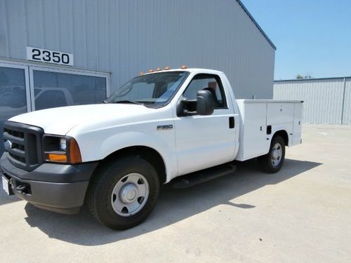 2007 ford f350 utility body clean ready to work v8