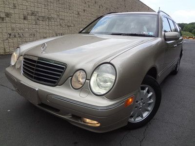 Mercedes benz e320 4matic wagon 3rd row heated leather autocheck no reserve