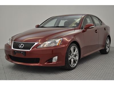 Lexus is250 clean carfax leather low miles great condition ~no reserve~