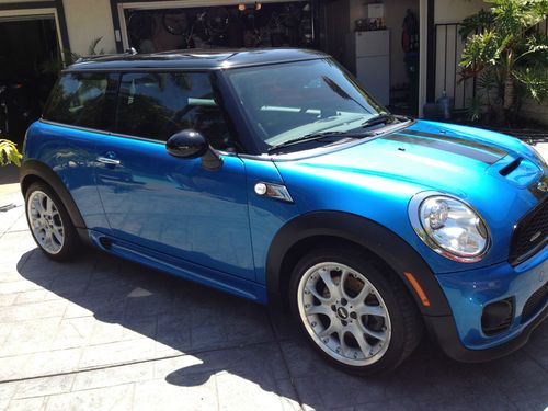 2007 mini cooper s john cooper works jcw sport package 6-speed turbocharged blue