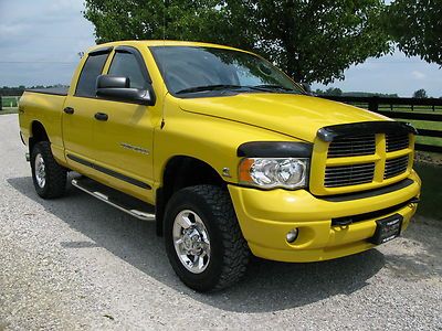 Wow!! 1 owner dodge 2500 4x4 5.9 cummins turbo diesel laramie 6sp only 38k miles