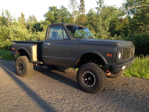 Sell new 1972 Chevrolet Short Box Stepside 4x4 Pickup ...