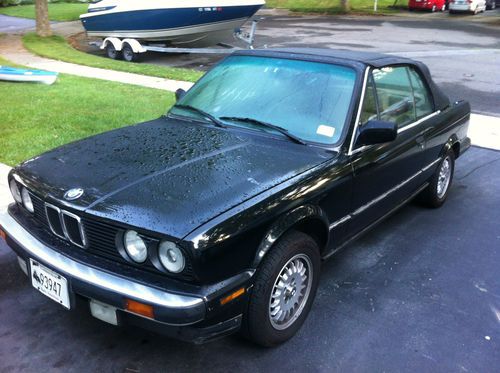 1989 bmw 325i automatic, convertible