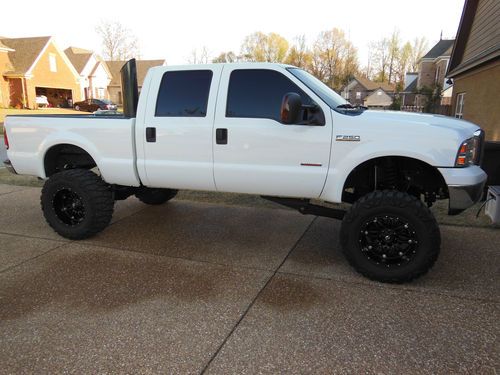 2006 ford f250 turbo diesel, lifted, monster truck 4 wheel drive