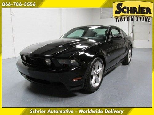 2010 ford mustang gt v8 coupe black heated leather 5 speed manual 6 disc 1 owner