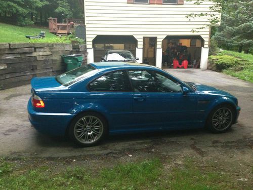 2001 bmw m3 base coupe 2-door 3.2l laguna seca blue