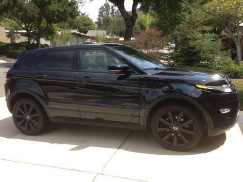 Range rover evoque dynamic premium loaded mint black/black