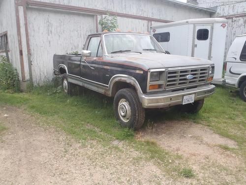84 ford f250 57k miles no reserve