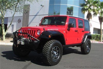 2008 jeep wrangler unlimited rubion lifted bad boy fully loaed up